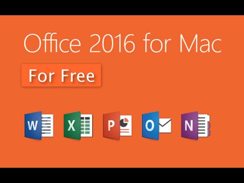 install microsoft office 2016 on mac for free